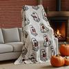 Soft Throw Blanket Cozy Knitted Throw Blanket High Quality Ghost Reading Blanket