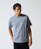 AVIREX FADE WASH ALASKA T-SHIRT men's XL 020 gray 783-5234034
