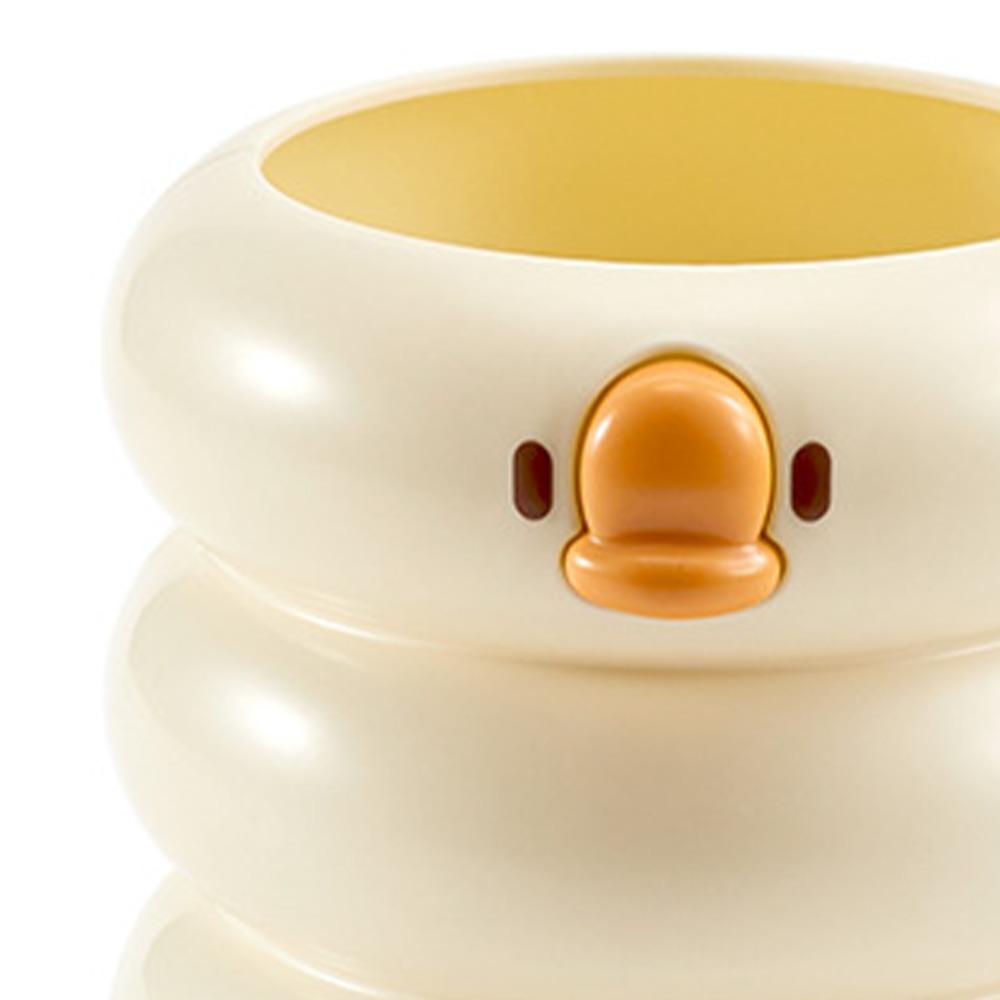 Cute Desktop Pencil Holder Cartoon Duck Desk Pen Holder Office Supplies Pencil Cup Pot Student Use
