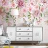Nordic 3d Wallpaper Ручная роспись Романтические цветы Фотообои Гостиная Спальня Декор 3d Настенная живопись