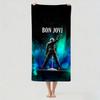 Рок-группа B-Bon J-Jovi Полотенце Сушильное Банное Полотенце Подходит Для Легкого Плавания Кемпинга Йоги Пляжа На Выход