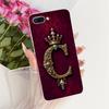Transparent Casing For Honor 10 Cover Luxury Crown A-Z Letters 2D Flat Pattern Soft Case COL-AL10 COL-L29 COL-L19 COL-TL10