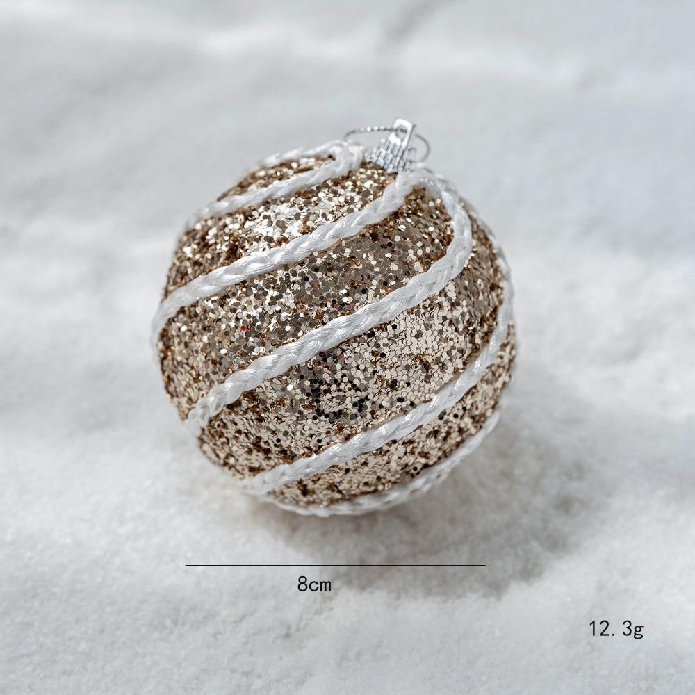 Foams Christmas Decor 8cm Christmas Tree Pendant Hanging Ornaments Christmas Party Supplies