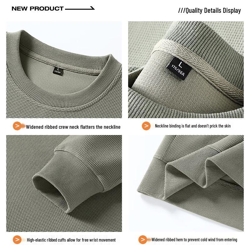 Jeanswest Life Men's Crew Neck Graphic Sweatshirt