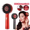Red Light Scalp Massage Comb 3 Modes Electric Hair Growth Massage Brush Scalp Oil Liquid Applicator Anti-Hair Loss Head Massager