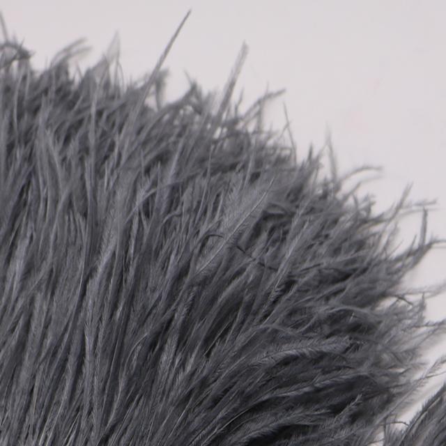 Перья1Метр Белые Страусиные Перья Отделка Бахрома 10-15/15-18/18-22 см Перья Лента Для Свадебных Поделок Пошив Платьев Аксессуары Для Вечеринок