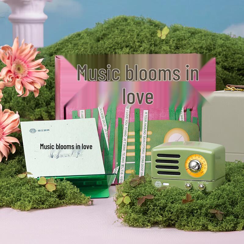 Mao Wang Little Prince OTR Portable Bluetooth FM Speaker MW-2A CN plug (adapter included)