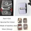 4pcs/set Car Door Lock Cover Cap Protective for BMW X1 X3 X5 X6 X7 M3 M4 M5 M6 325 328 F30 F35 F10 F18 GT 1 2 3 4 5 6 7 Series