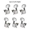 Metal Guitar Tuning Pegs 3L3R Sealed Guitar String Pegs  For Acoustic Guitar