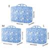 Large Relocating Storage Bag Sturdy Nonwoven Fabric for Clothes Bedding With Handles and Seal Lock