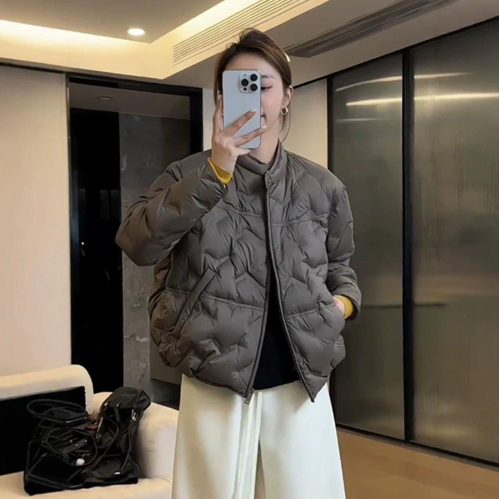 European Station cotton clothes women's age-reducing years winter large size fat versatile light and loose foreign jacket tide