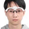 1.0x-3.5x Magnifying Glass LED Light Head Loupe Eyelash Extension Headband Magnifier