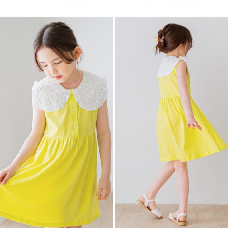 Платье-карамелька Lillyputter Желтое