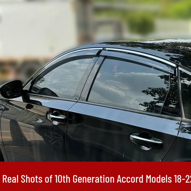 Дефлекторы окон для Honda Accord Десятого поколения, Civic, Lingpai и Fengfan - Защита от солнца и дождя для CR-V, XRV