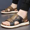 Moda erkaklar sandalilari qalin taglik lateks yostiqcha sirpanishga qarshi aşınmaya chidamli plyaj yozgi tashqi poyabzal qulay slip-on shippak