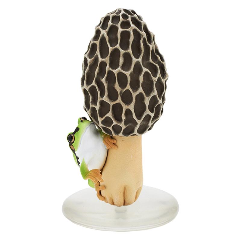 Authentic Japanese Ikimon Series 2 Mushroom And Rain Frog Realistic Fly Agaric Figure Ornament Keychain Collectible