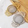 Double-layer Fine Mesh Tea Strainer Stainless Steel Filter Sieve Teaware Lace Tea Drain Useful Tea Infusers Kitchen Accessories