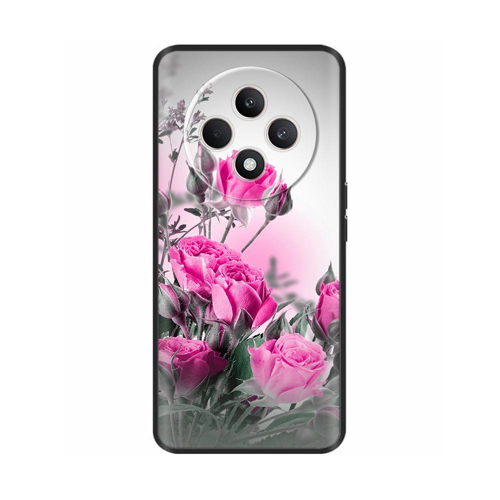 Чехол для Oppo Reno 12F 4G Reno12 F 5G, противоударный чехол, милые расписные мягкие черные силиконовые чехлы для телефона для OPPO Reno12F 4G 5G Coque
