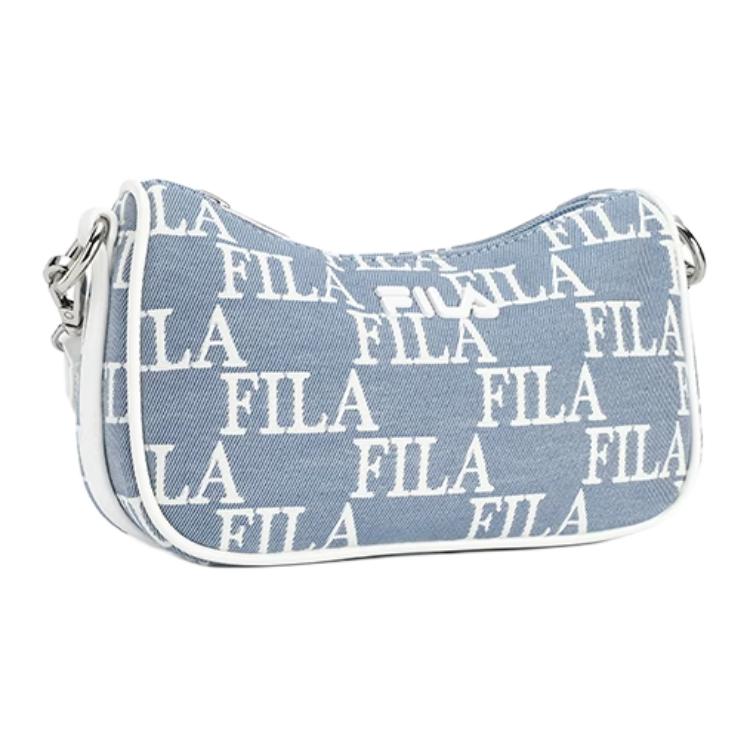 New FILA Fabric Shoulder Bag, Crossbody Bag Trumpets Women's Phantom Blue F13W438170FDB