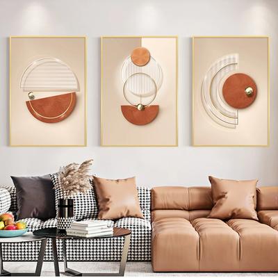 Современная Абстракция Геометрия Золотая Роскошь Настенное Искусство Холст Картина Постеры Печать Картины Гостиная Спальня Интерьер Домашний Декор