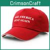 Америка Снова Великая Кепка Мага Дональд Трамп Республиканская Регулируемая Кепка Красная