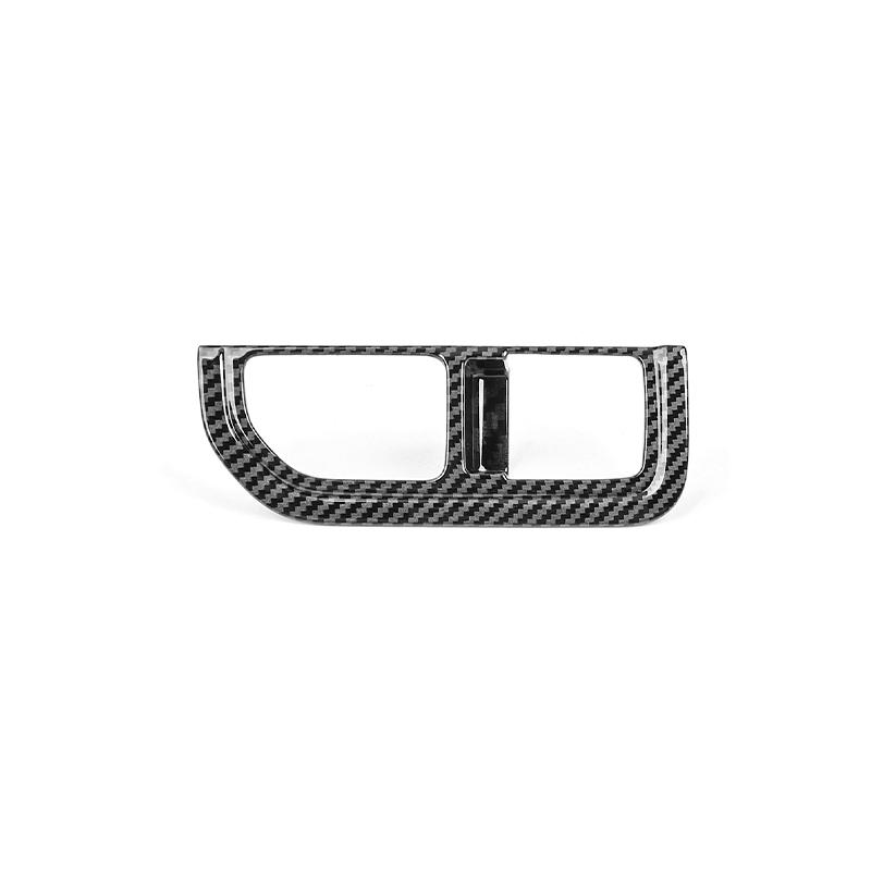 For Kia Sportage NQ5 2026 Carbon Fiber Style Headlight Adjustment Button Cover Automotive Interior Decoration Accessories LHD