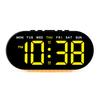Multifunction Led Nightstand Clock With Temperature Calendar And Alarm For Bedroom Decor