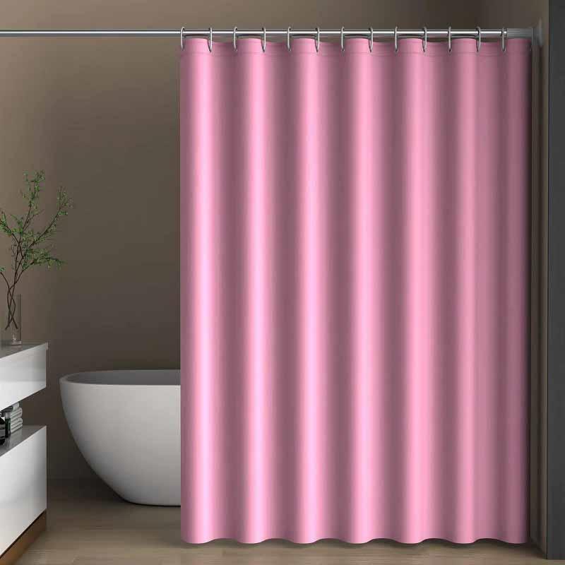 Однотонная прочная водонепроницаемая занавеска для душа, занавеска для двери в ванную, душевая кабина, перегородка для туалета, занавеска для окна