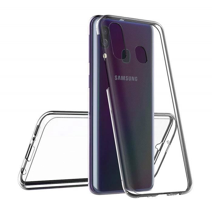 Coque - Phonillico® - Samsung Galaxy A40 - Silicone Souple - Ultra Slim - Transparent
