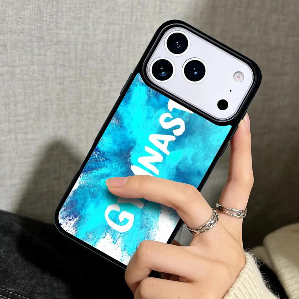 Чехол Case для iPhone 17 Air 16 Pro Max 15 Plus 11 13 Mini 14 12 Задняя крышка телефона Гимнастическая бревно оригинал