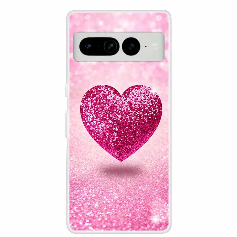 For Google Pixel 7 Pro Cases Pixel7 5G Clear Marble Soft TPU Silicone Back Covers for Google Pixel 7 5G Cases 6A 7Pro Phone Bags