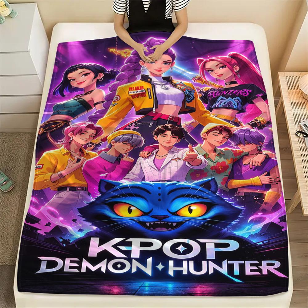 Cute Pop Girl Group Blanket Blanket Home Decor Christmas Gifts Air Conditioning Blanket Nap Blanket