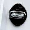 4x Black Titanium Door Buckle Protection Cover Trim For Toyota Corolla 2020-2024