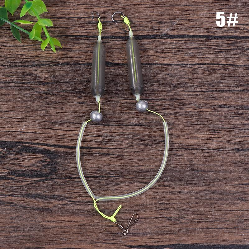 1 шт. Основа против разделения Рыболовный крючок Двойной крючок Для рыбалки на живую наживку С двойными бородками для удержания наживки Высокоуглеродистая сталь
