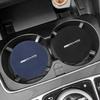 Car Styling Auto Coaster Water Cup Slot Non-Slip Mat Pad For Mercedes Benz AMG GLC GLE CLA W204 W205 W203 W211 W212 W213