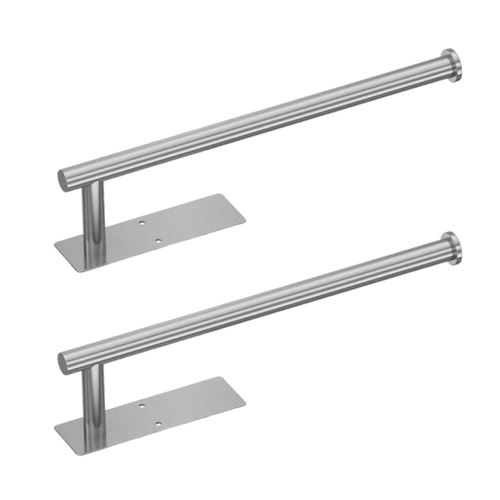 Xiaomi Stainless Steel Paper Towel Holder Self Adhesive or Drilling Toilet Paper Holder Easy To Install for Kitchen, Bathroom, Sink