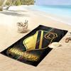 Custom Legia Warsaw  Print Beach Towel, Large Soft Quick Dry Towel for Beach Camping Swimming