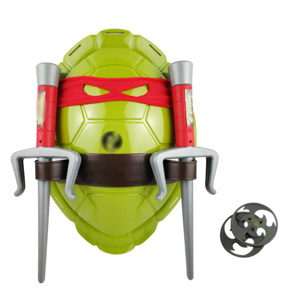 Набор игрушек из черепахового панциря из мультфильма аниме, носимый реквизит для косплея для мальчиков и девочек, праздничные подарки