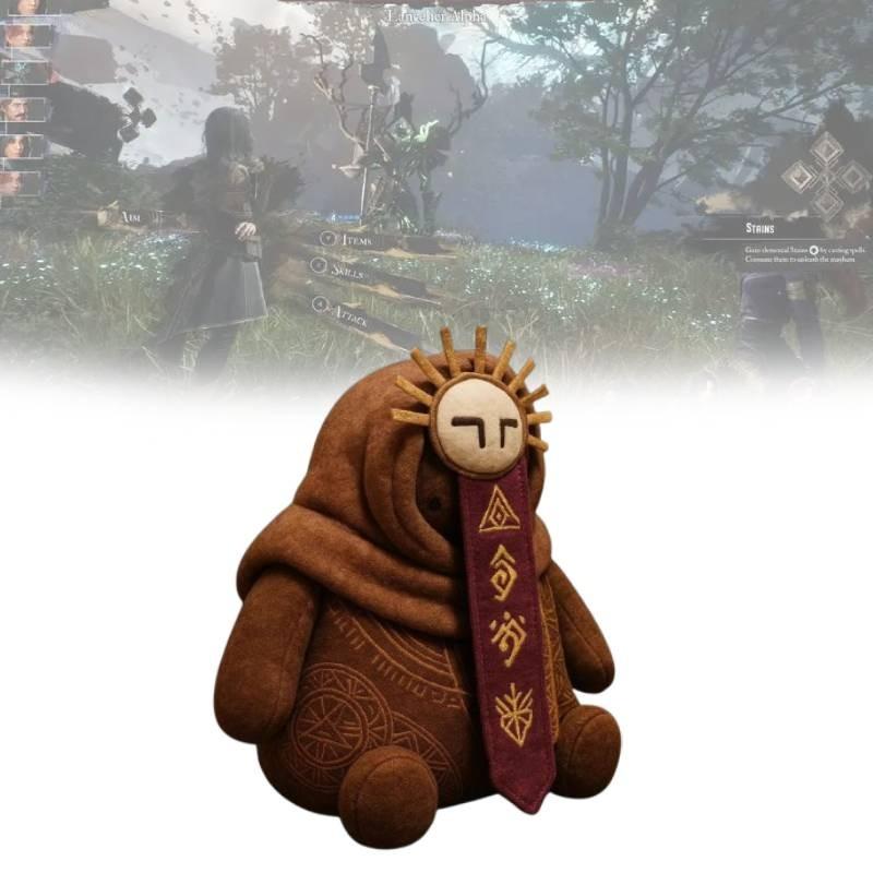 Expedition33 Brown Esquie Plush Toy Cute Cartoon Children Backpack Doll Gift