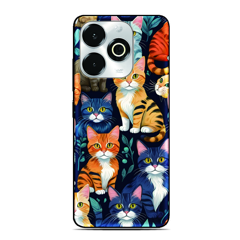 Cute Cat Photo Phone Case For Oukitel C69 C3 C2 C68 C62 C61 C57s C57 C58 P1 C1 Pro C59 C53 C51 C50 C38 C36 C35 C21 WP50 Cover