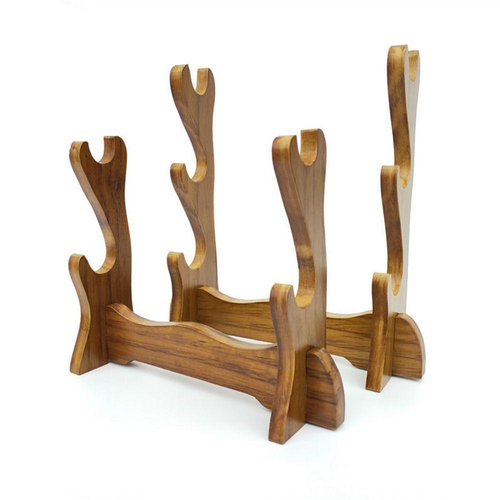 Мечи Нож Японская Катана Горизонтальная Подставка Дисплей Держатель Нож Стенты Кронштейн Органайзер Стойка