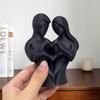 Статуя Любви Абстрактная Статуэтка Украшение, Тема Любви Памятное Украшение Любви, Скульптура Объятия Домашний Настольный Декор