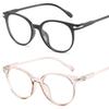 Transparent Round Frame Anti Blue Light Blocking Glasses Women Men Portable Computer Eyewear Optical Spectacle Eyeglasses