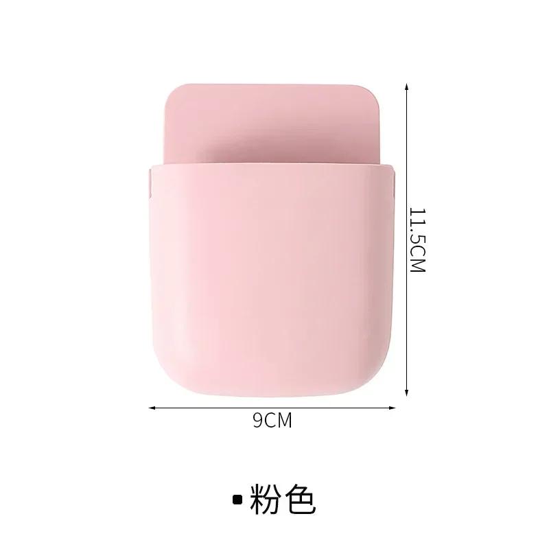 Многофункциональный настенный ящик для хранения мобильного телефона, телевизора, пульта дистанционного управления, стойка для кухни, держатель для зубных щеток в ванной