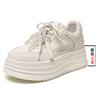 Inner height increase women's spring 2026 new platform shoes children's shoes versatile and comfortable soft-soled student board shoes