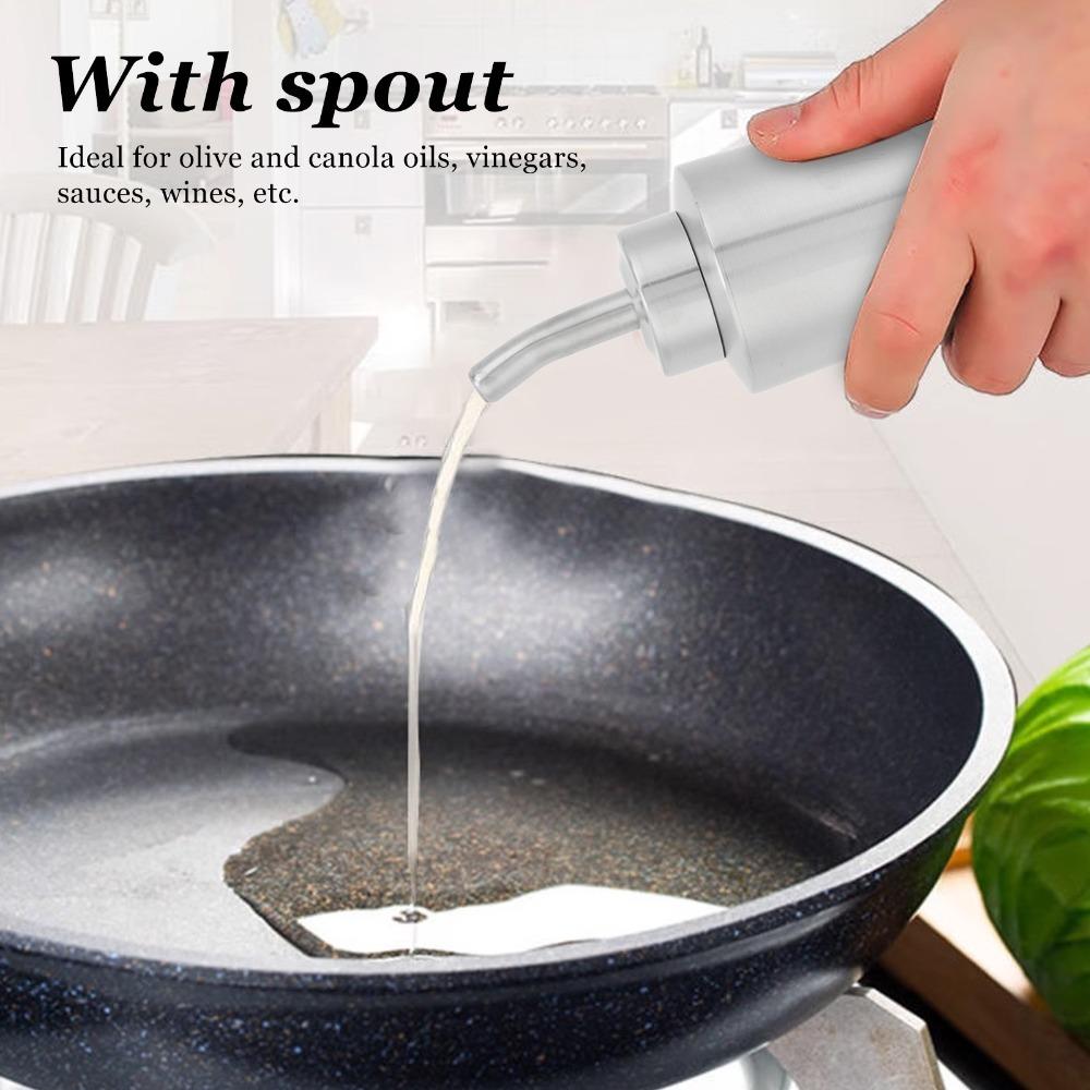 150ml Olive Oil Dispenser 304 Stainless Steel Sauce Storage Container Home Use
