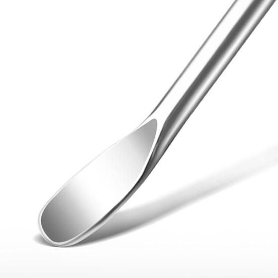 Набор из 6 предметов для чистки ушей из нержавеющей стали, спиральные инструменты для чистки ушей с чехлом из искусственной кожи, домашний набор для ухода за ушами для дома и путешествий