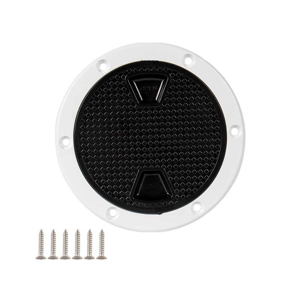 Аксессуары для лодок 4 дюйма 6 дюймов ABS Круглый скользящий инспекционный с отсоединяемым чехлом для морских судов яхт