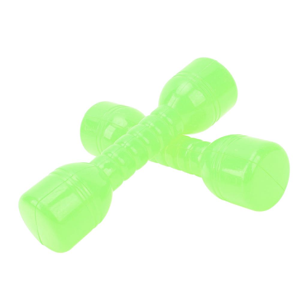 10Pcs Plastic Dumbbells Kids Arm Exercise Fitness Sport Toy Small Dumbbells for Morning Exercise