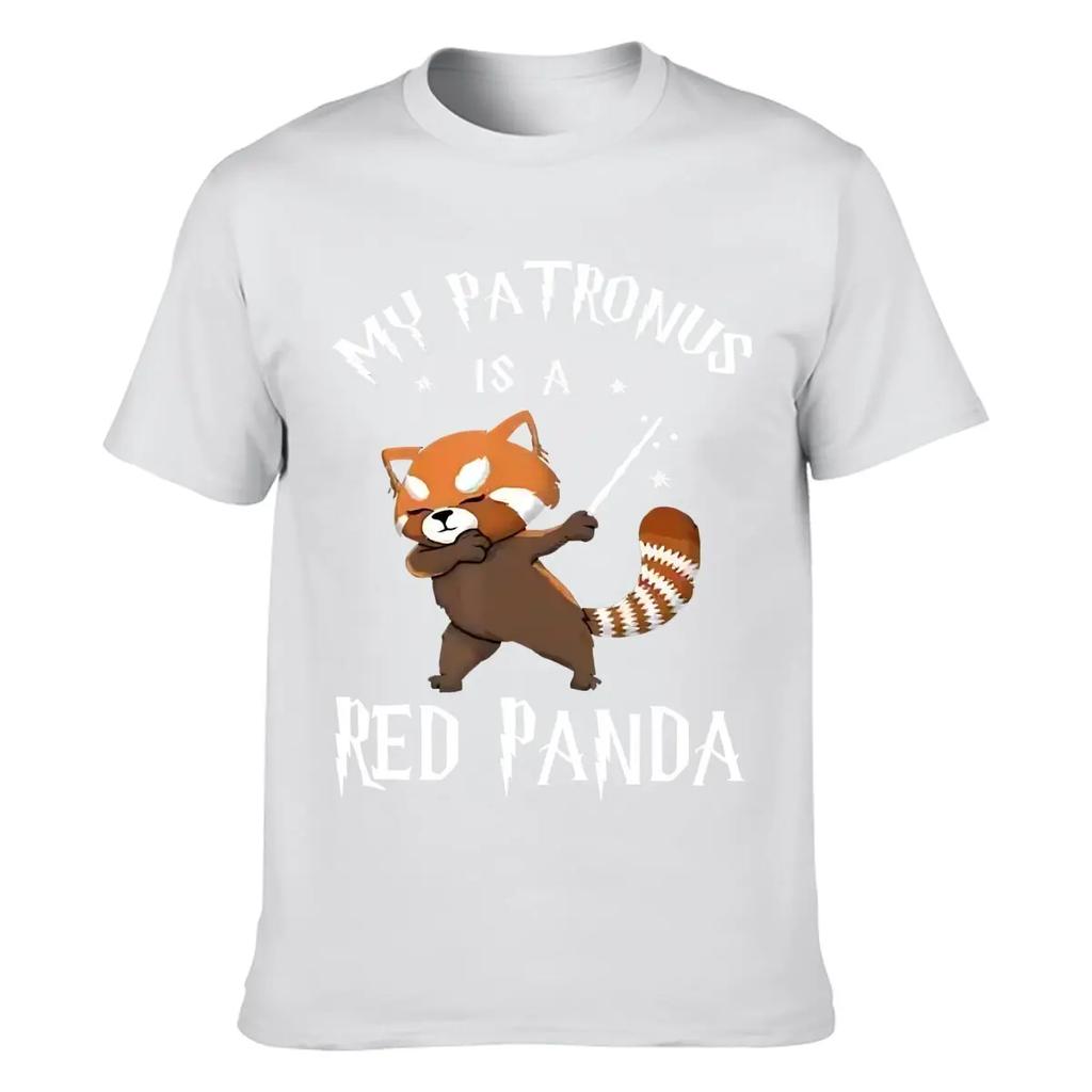My Patronus Is A Red Panda Shirt Women for Panda Lover Women T Shirt TShirt Regular Fit Short Sleeve Tops Shirts for Women
